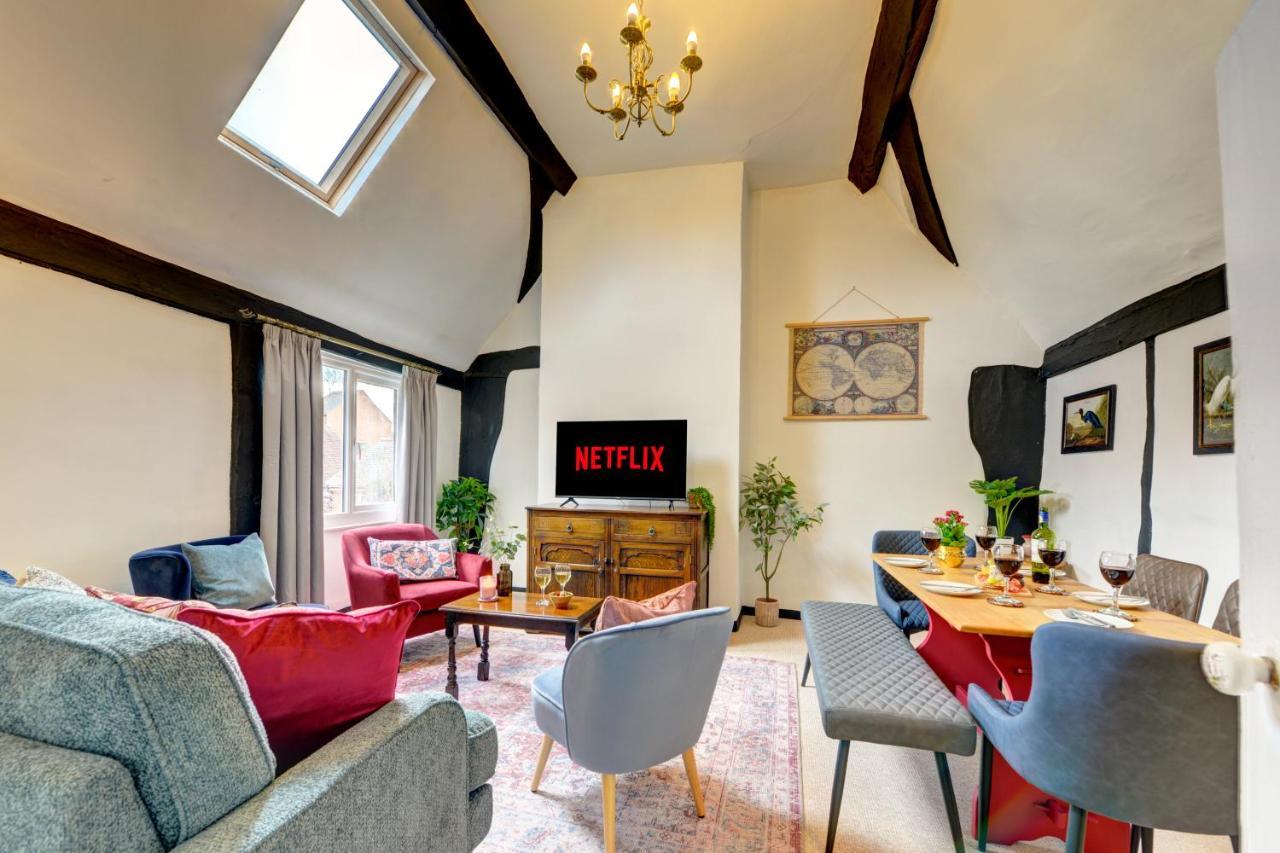 Loft Cottage By Spa Town Property - 2 Bed Tudor Retreat Near To Stratford-Upon-Avon, Warwick & Solihull Esterno foto